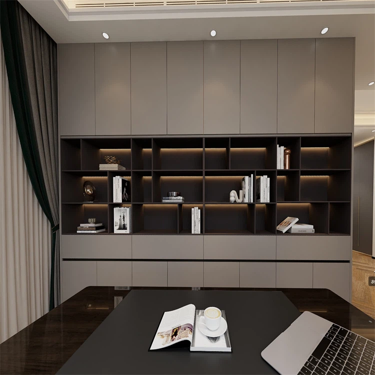 Multi-color Aluminum Bookcase