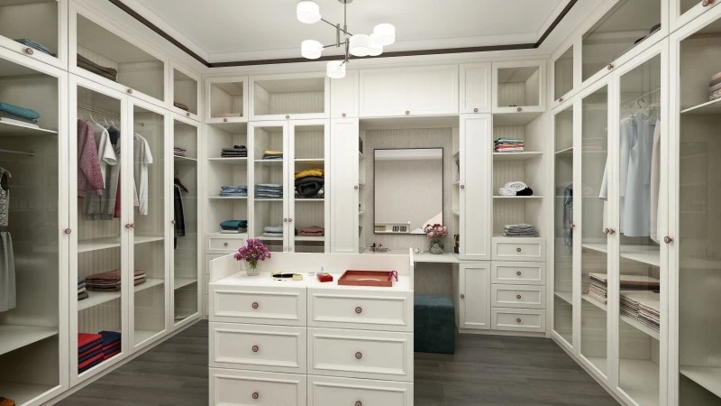 Tủ Áo Hợp Kim Nhôm Phòng Ngủ Cao Cấp - ảnh 3