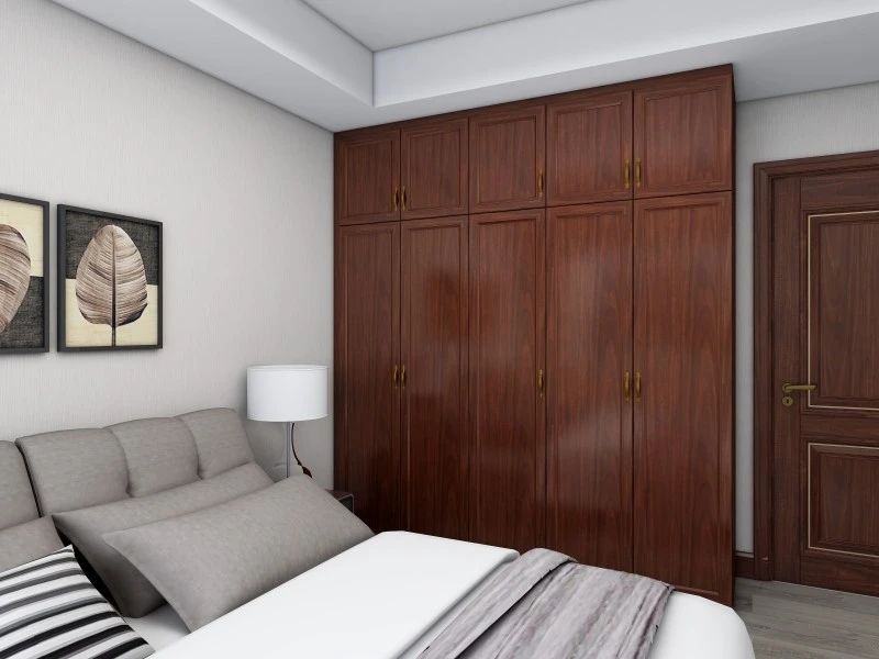 Tủ Áo Hợp Kim Nhôm Phòng Ngủ Cao Cấp - ảnh 4