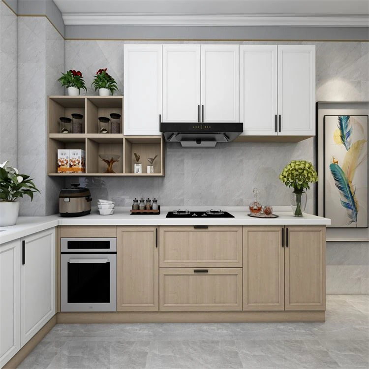 Wood Finish Aluminum Cabinet